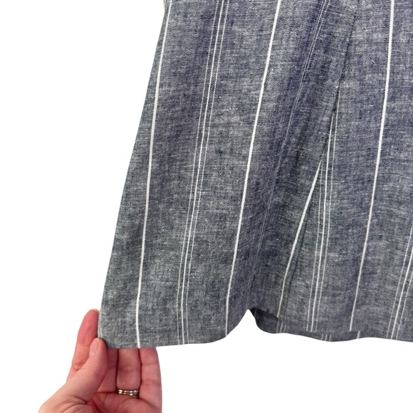 Lane Bryant NWT The Bryant Blazer Pinstripe Gray Plus Size 24 Career Business - Picture 9 of 16